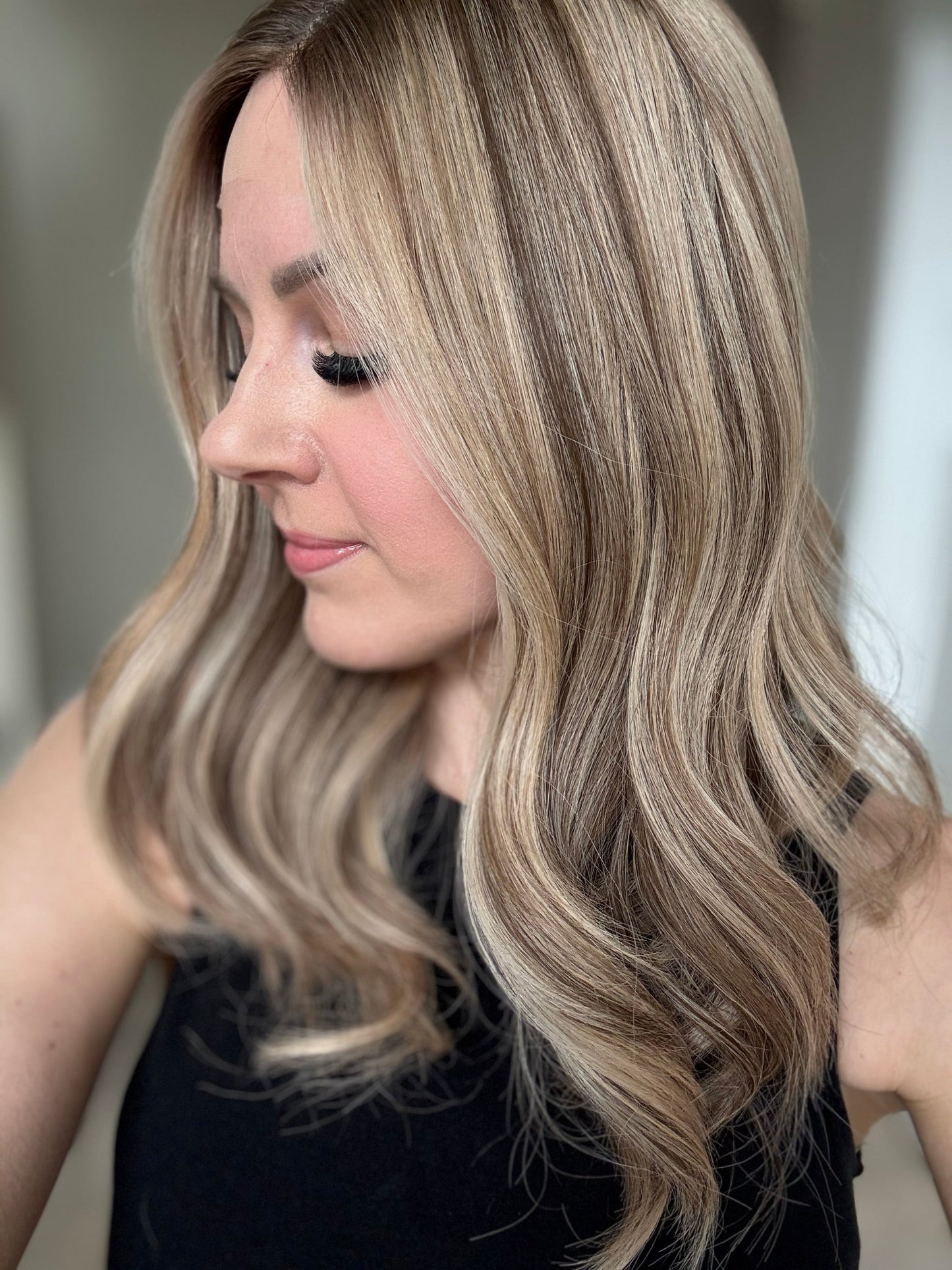 20" Olive Comfort Cap Silk Top Wig (M)