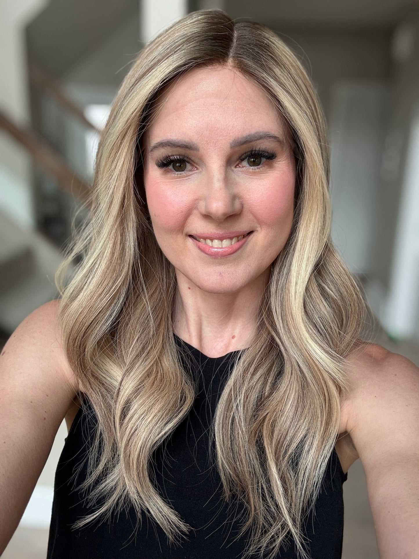 22" Olive Comfort Cap Lace Top Wig (S)