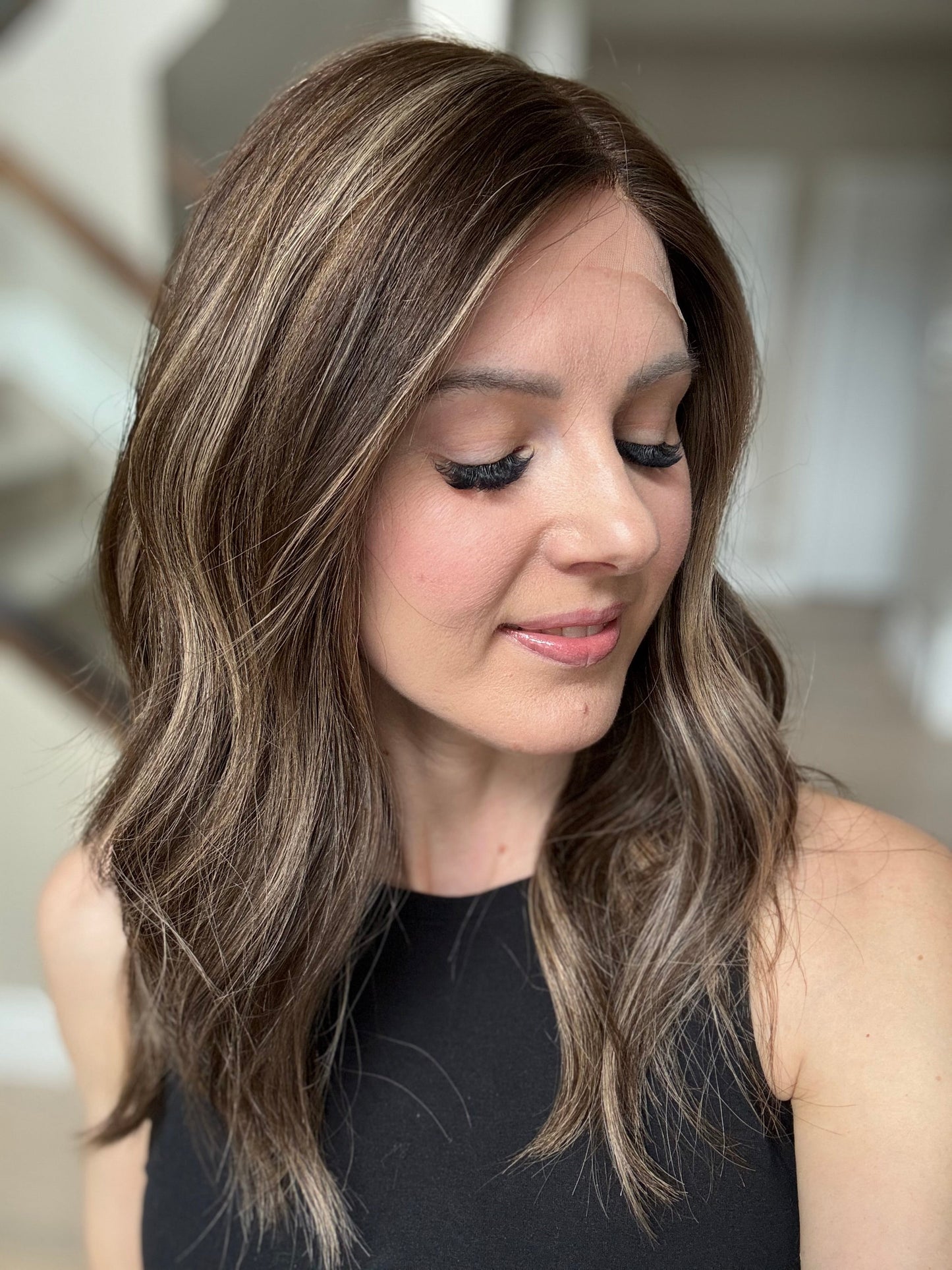 20" Flavia Comfort Cap Lace Top Wig (M) - RESERVED FOR BROOKE