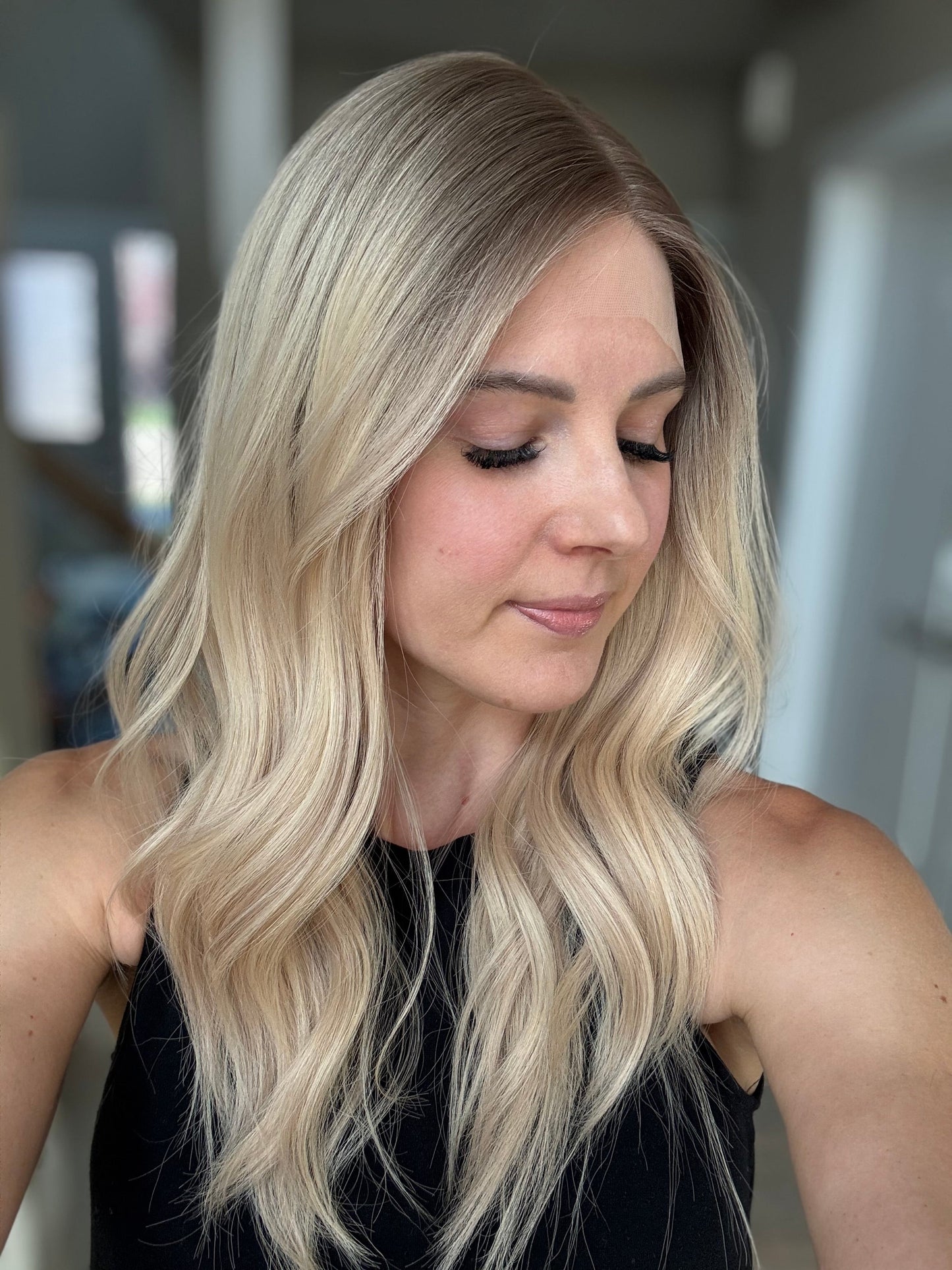 22" Holly Comfort Cap Lace Top Wig (M) (FINAL SALE)