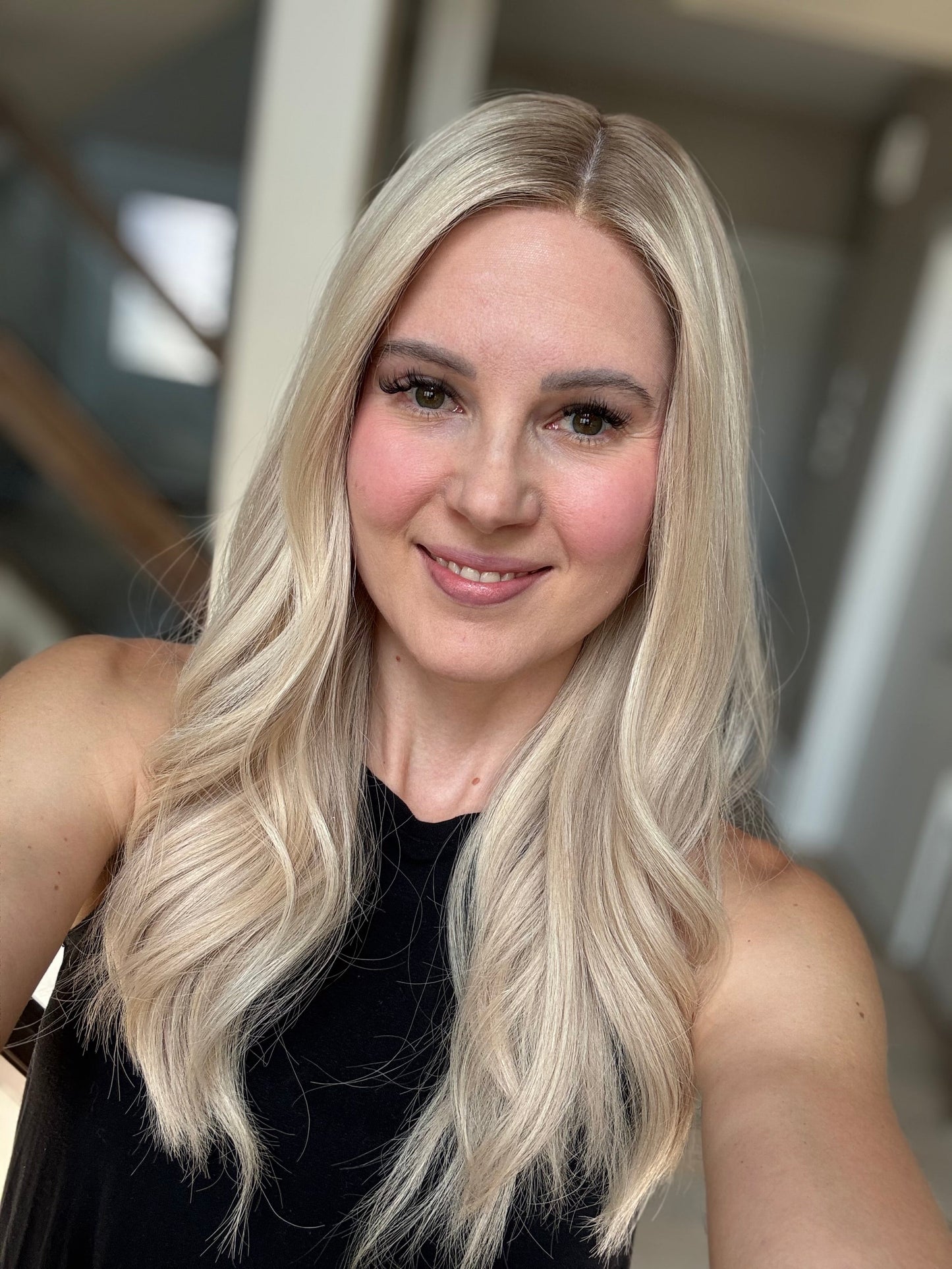 23" Haley Comfort Cap Silk Top Wig (S)