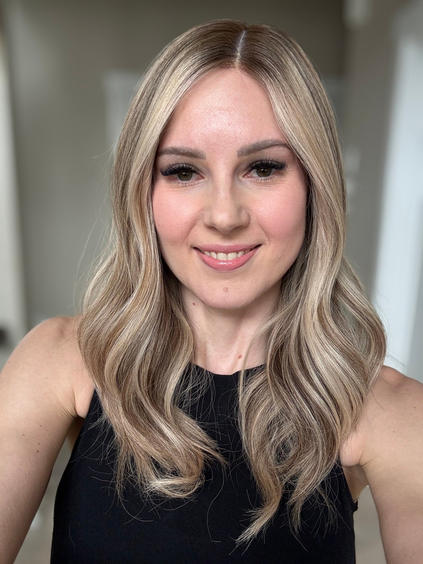 20" Olive Comfort Cap Silk Top Wig (M)