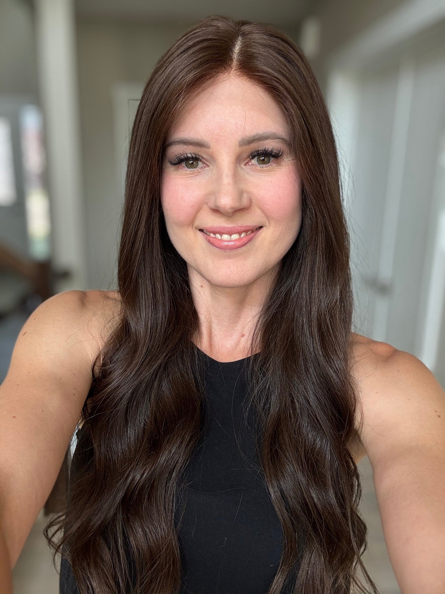 Euro Wig #7: 25" Dark Neutral Brown Comfort Cap (M)