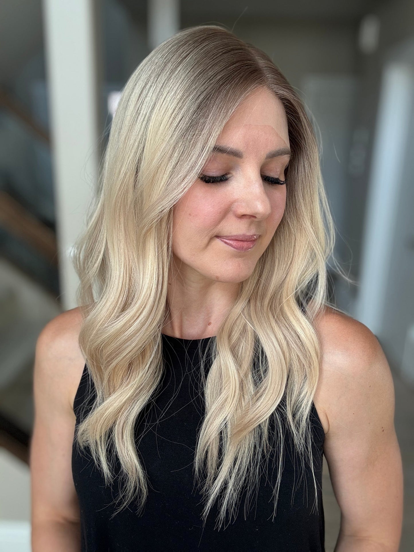 22" Holly Comfort Cap Lace Top Wig (M) (FINAL SALE)