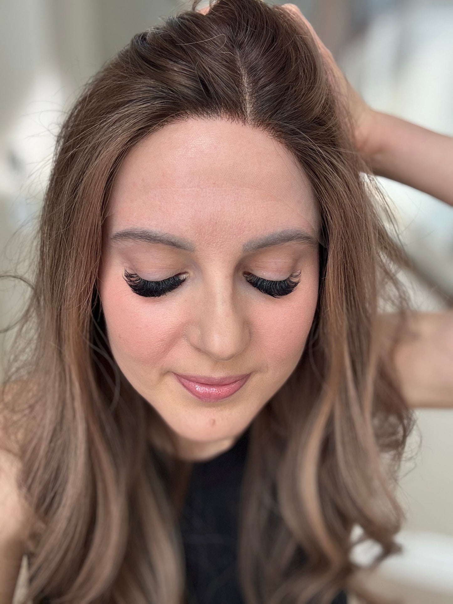 22" Layla Comfort Cap Lace Top Wig (M) (FINAL SALE)