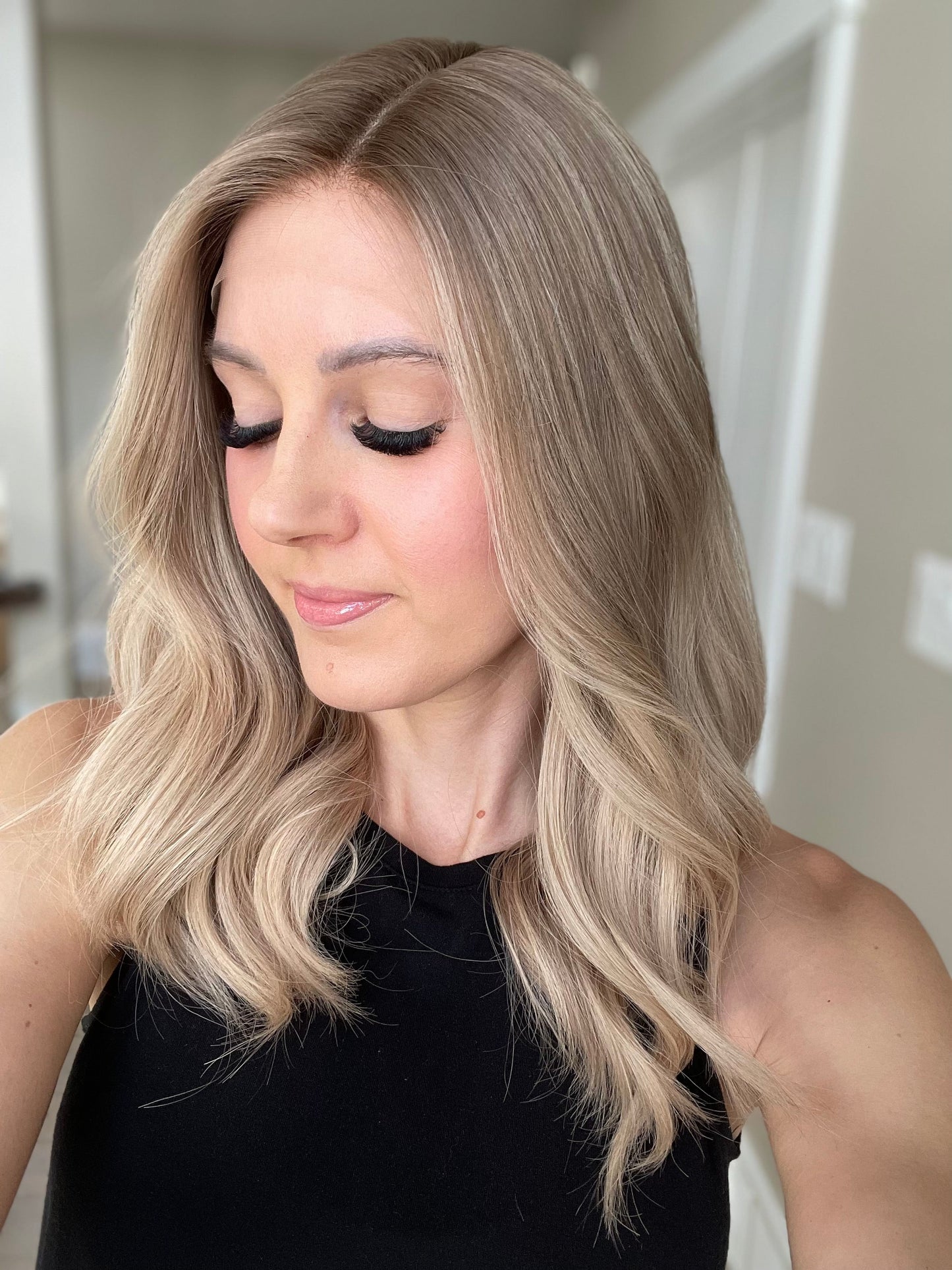 21" Anna Luxury Cap Lace Top Wig (XS) (FINAL SALE)