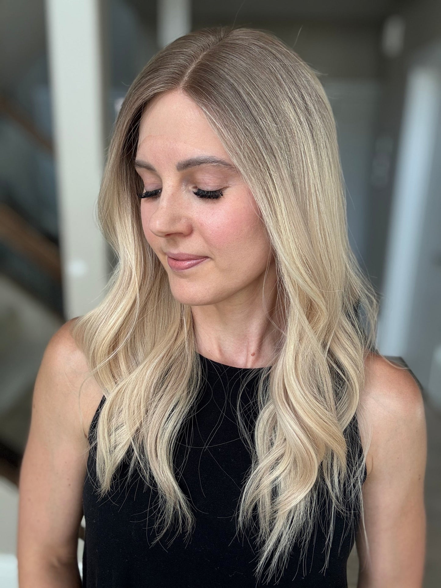 22" Holly Comfort Cap Lace Top Wig (M) (FINAL SALE)