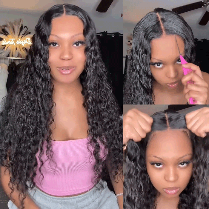 2Wigs = $199 | Water Wave & Body Wave Glueless Pre Everything Put On & Go Wig Beginner Friendly