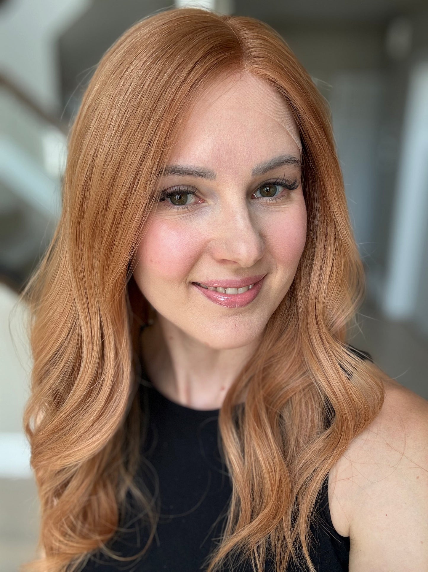 22" Ciara Comfort Cap Lace Top Wig (S)