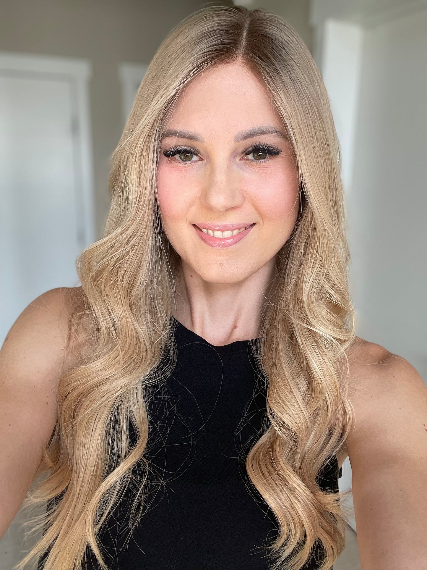 24" Melina Luxury Cap Lace Top Wig (M) (FINAL SALE)