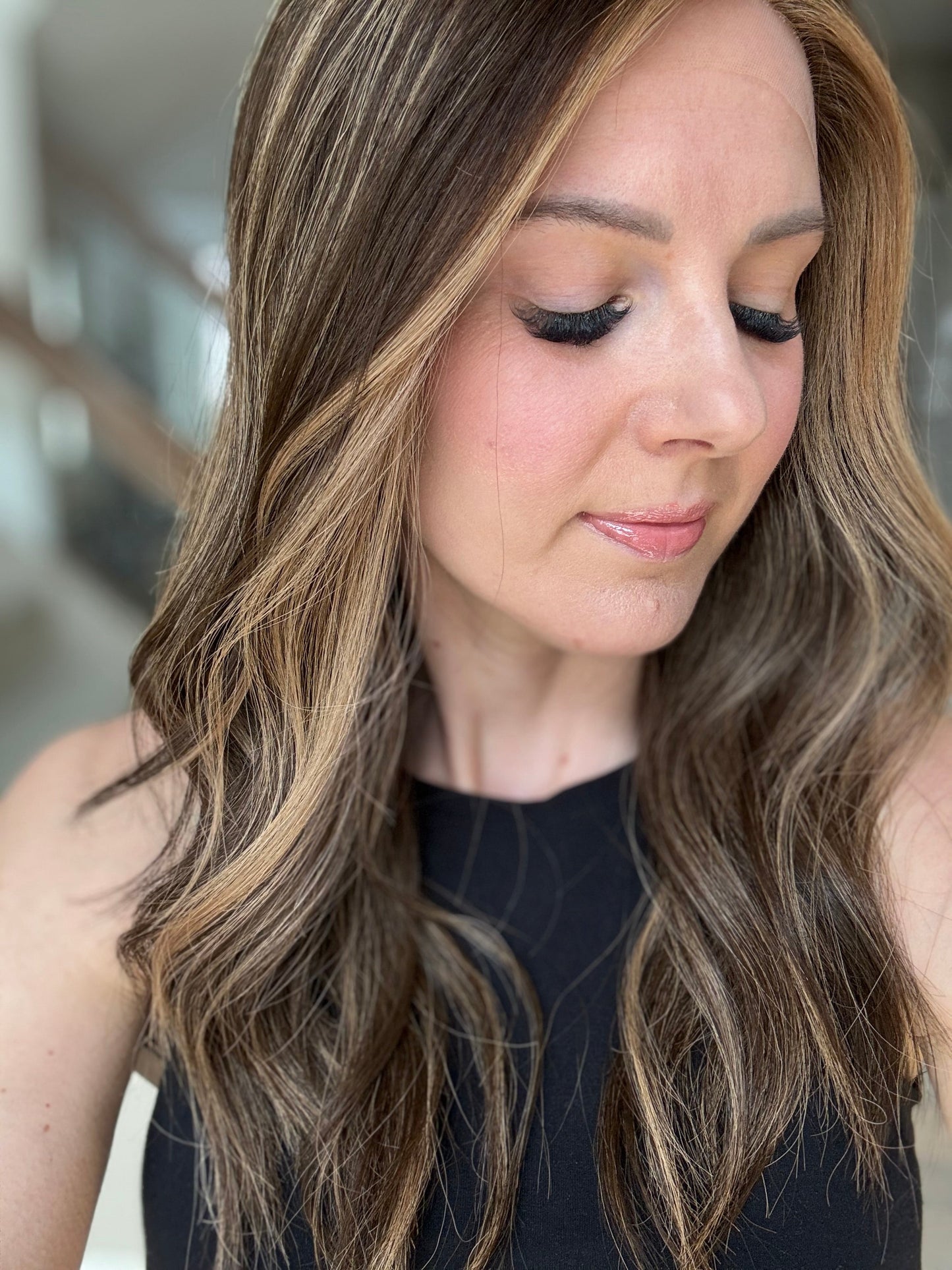 22" Gabriella Comfort Cap Lace Top Wig (M)