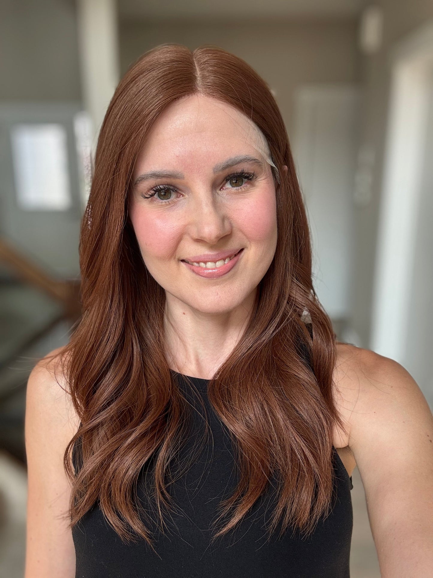 22" Autumn Comfort Cap Lace Top Wig (M)