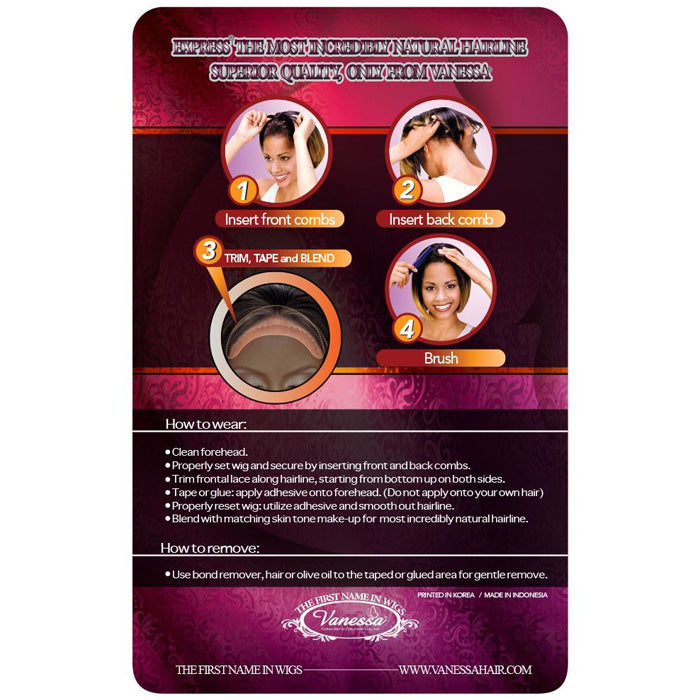 Vanessa Express Synthetic Lace Front Wig TOP DECY