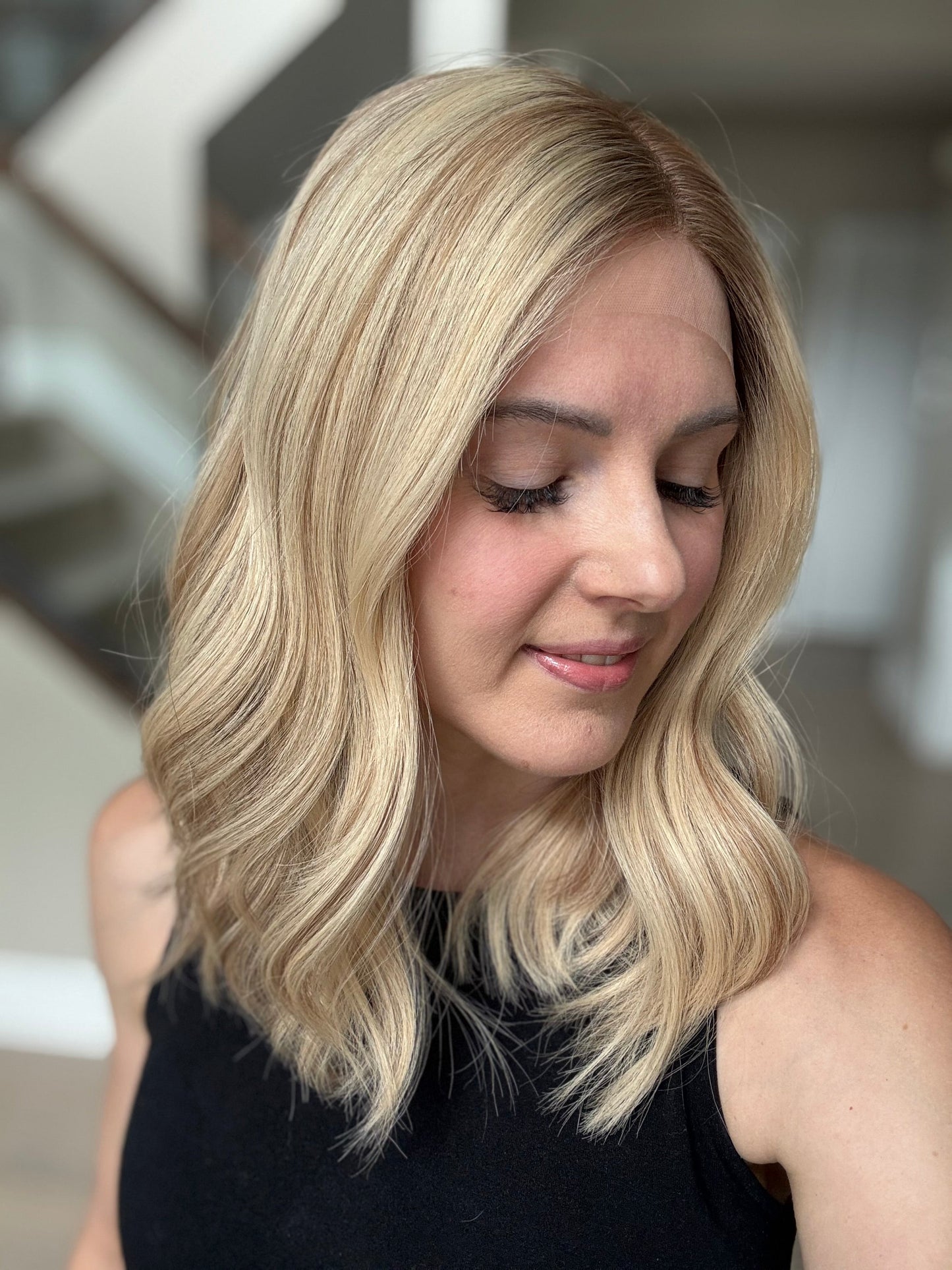 18" Cara LOB Comfort Cap Lace Top Wig (S) (FINAL SALE)