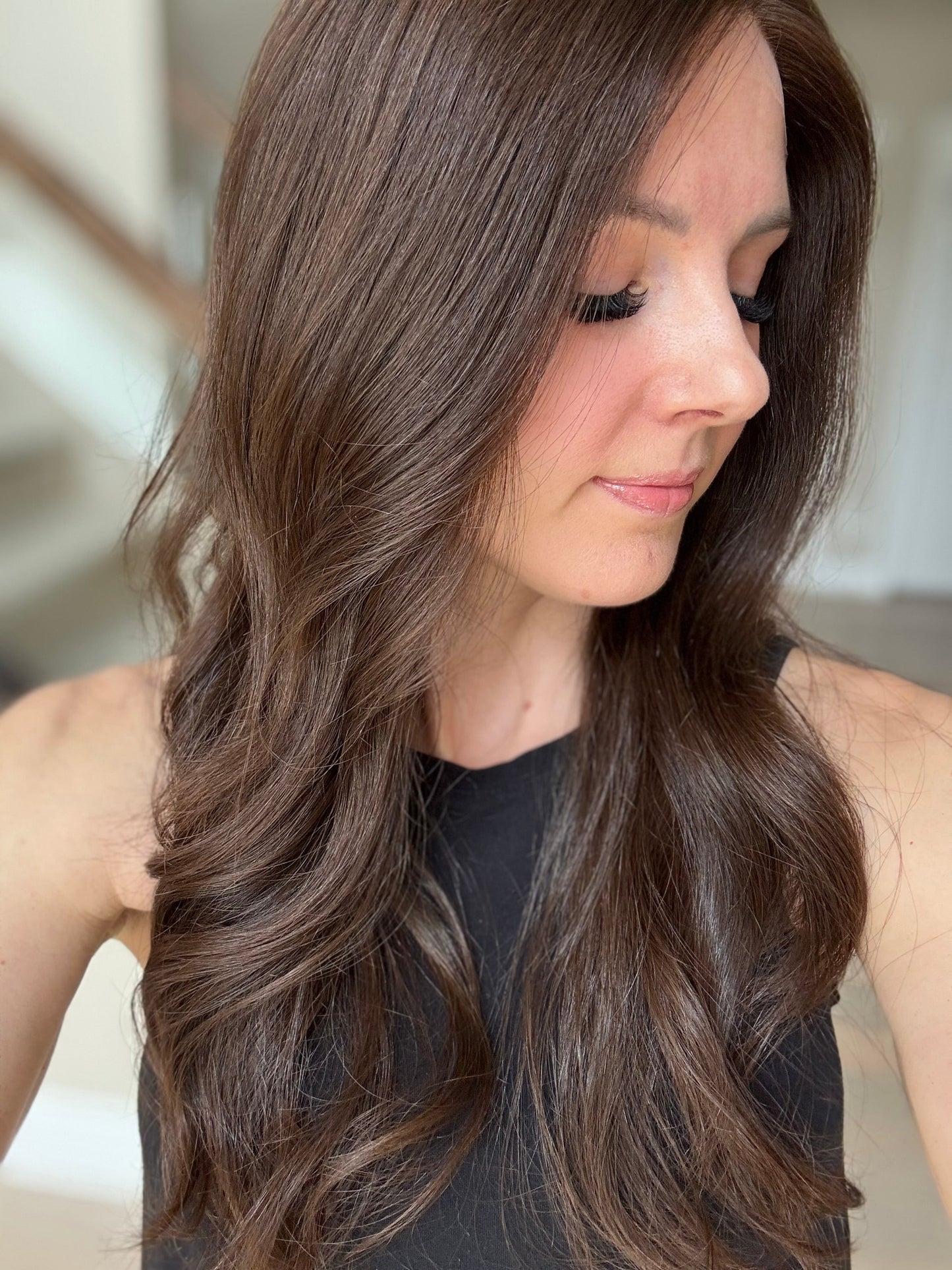 Euro Wig #3: 22" Dark Brown Comfort Cap (M)