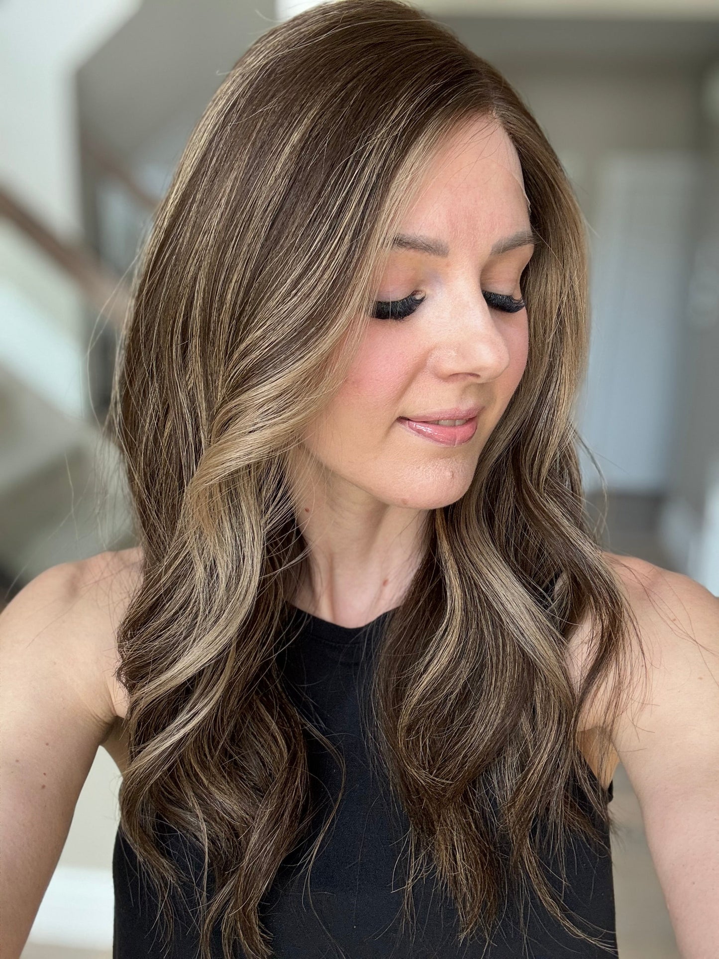 22" Genevieve Comfort Cap Lace Top Wig (S)