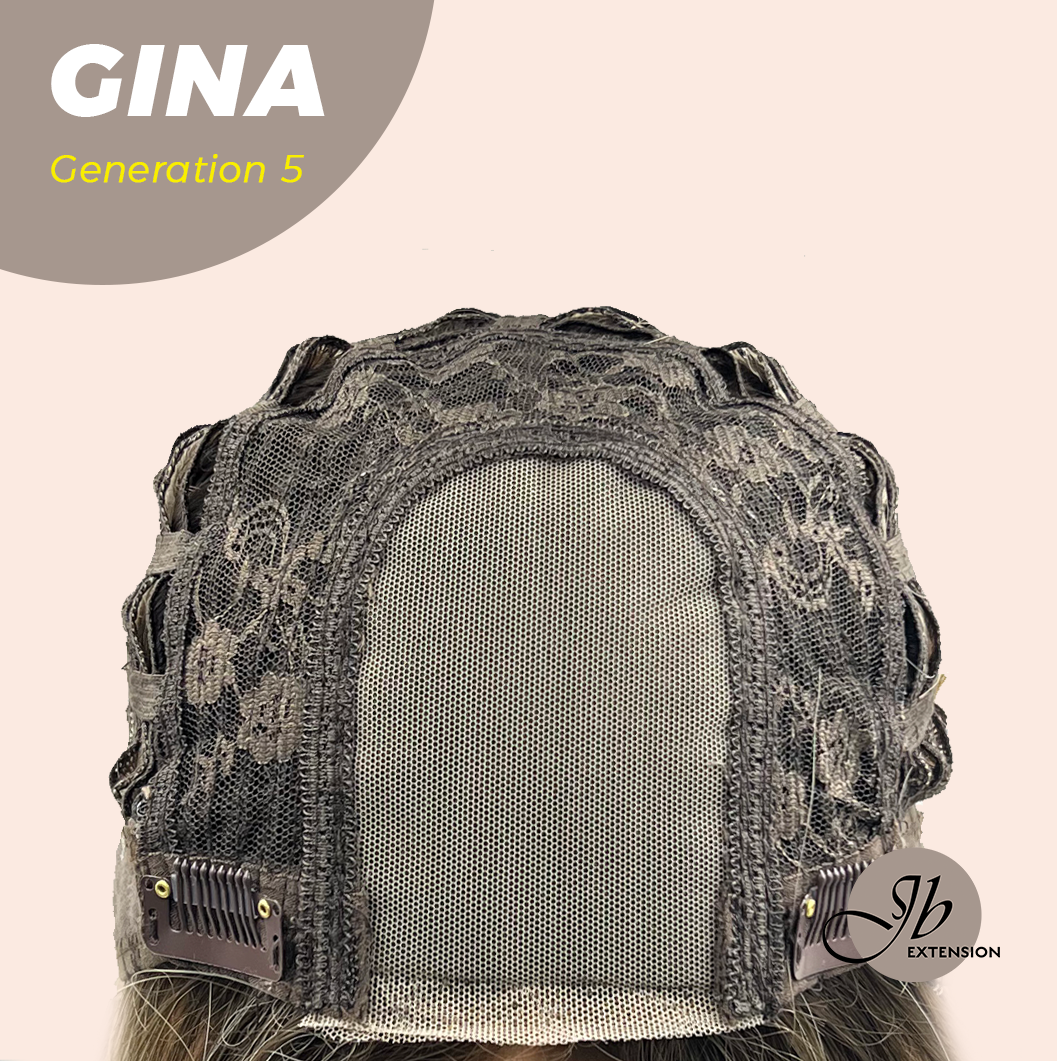 JBEXTENSION GENERATION FIVE 24 Inches Dark Blonde With Dark Root Wave Wig GINA G5