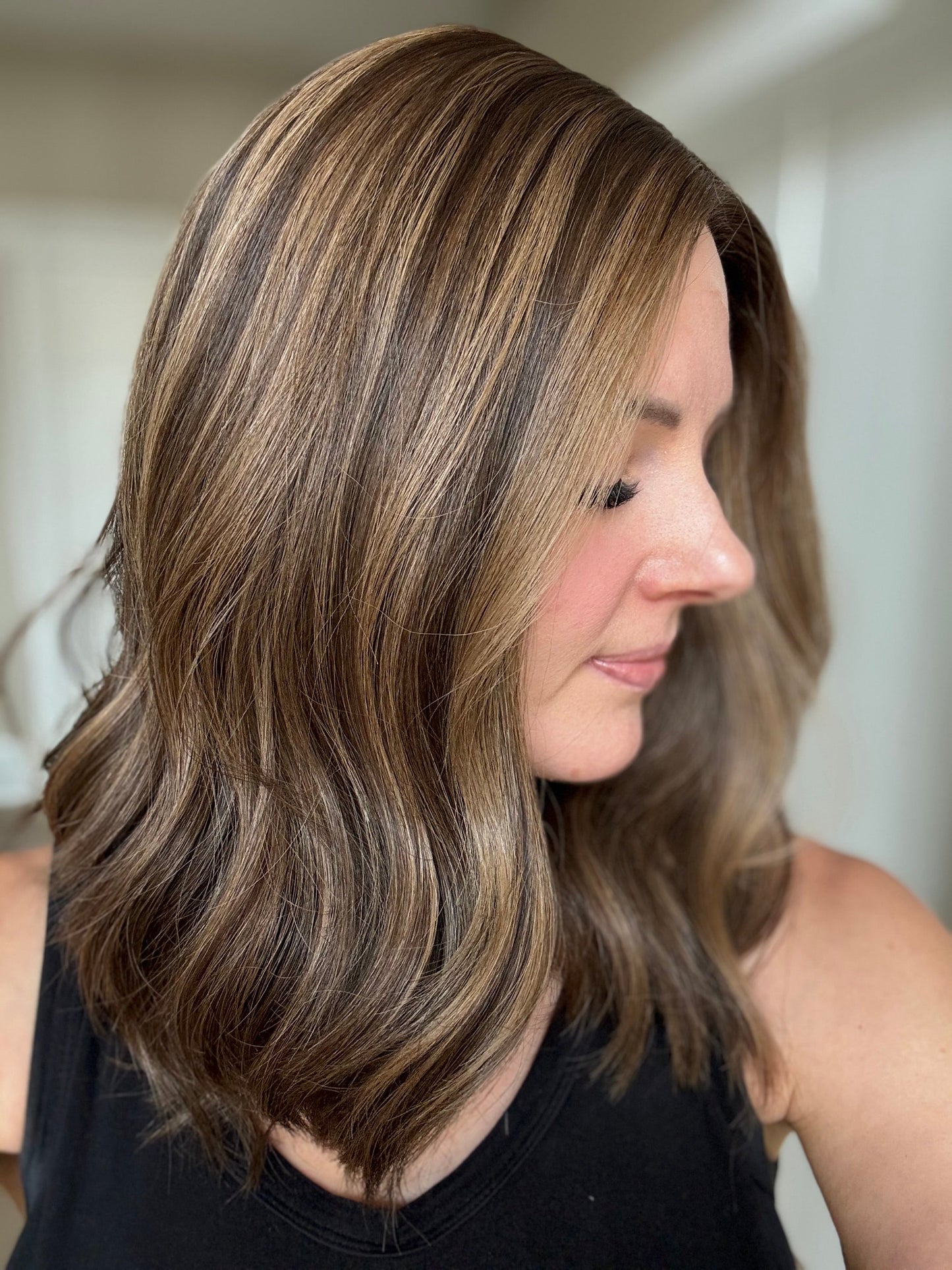 18" Penelope Comfort Cap Silk Top Wig (S)