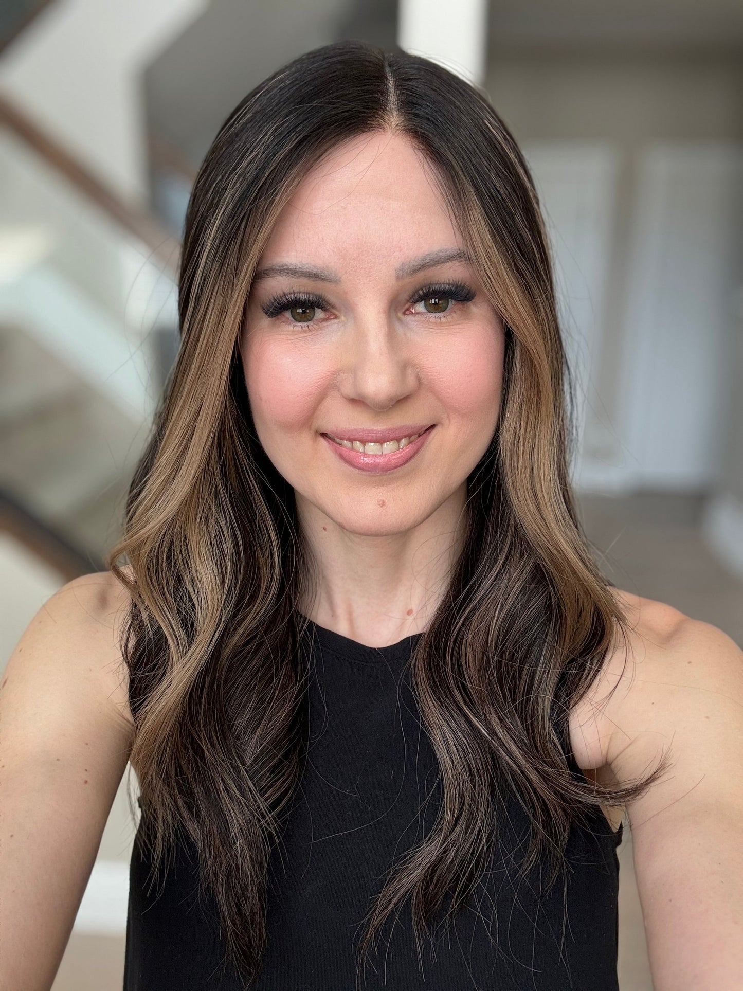 22" Jillian Comfort Cap Lace Top Wig (M)