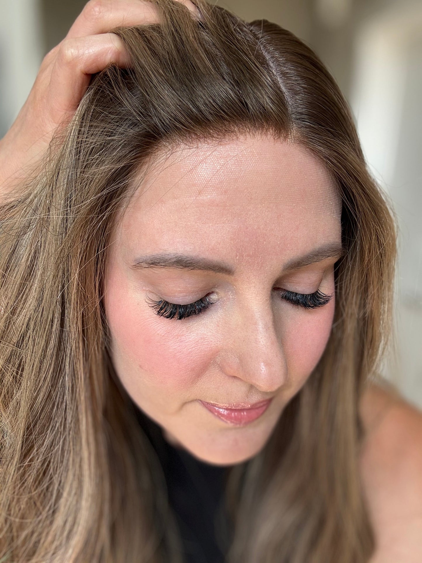 23" Jessica Comfort Cap Silk Top Wig (M)