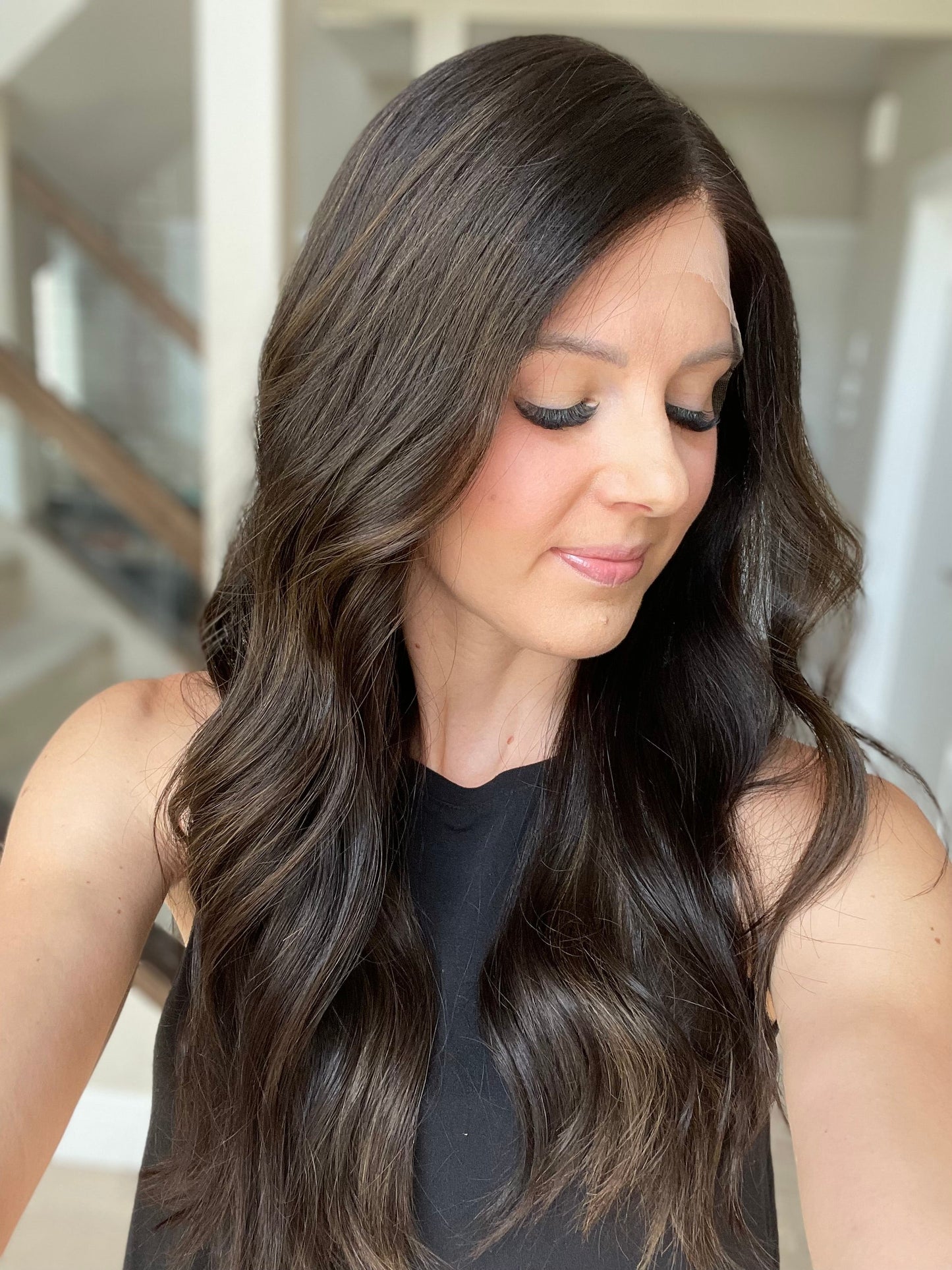 25" Justyn Luxury Cap Lace Top Wig (M) (FINAL SALE)