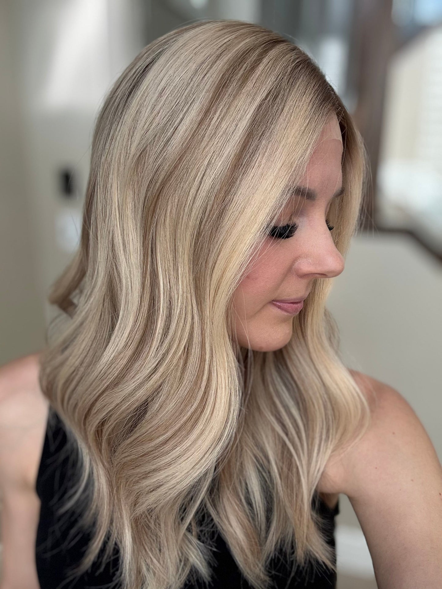 22" Kali Comfort Cap Lace Top Wig (M) (FINAL SALE)