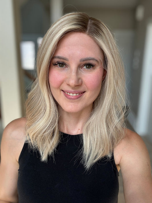 18" Katie LOB Comfort Cap Lace Top Wig (M) (FINAL SALE)