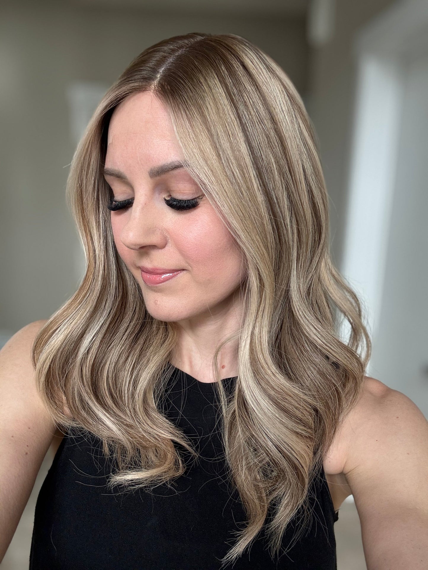 20" Olive Comfort Cap Silk Top Wig (M)