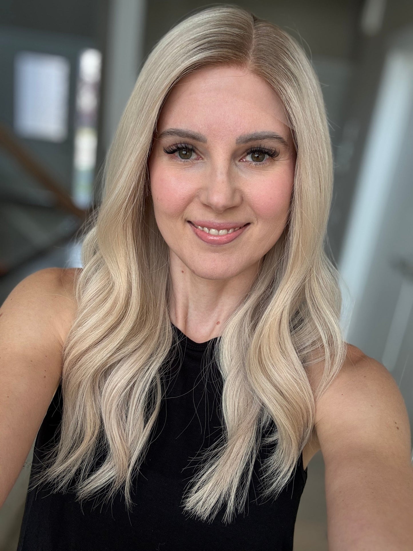 22" Haley Comfort Cap Lace Top Wig (S)