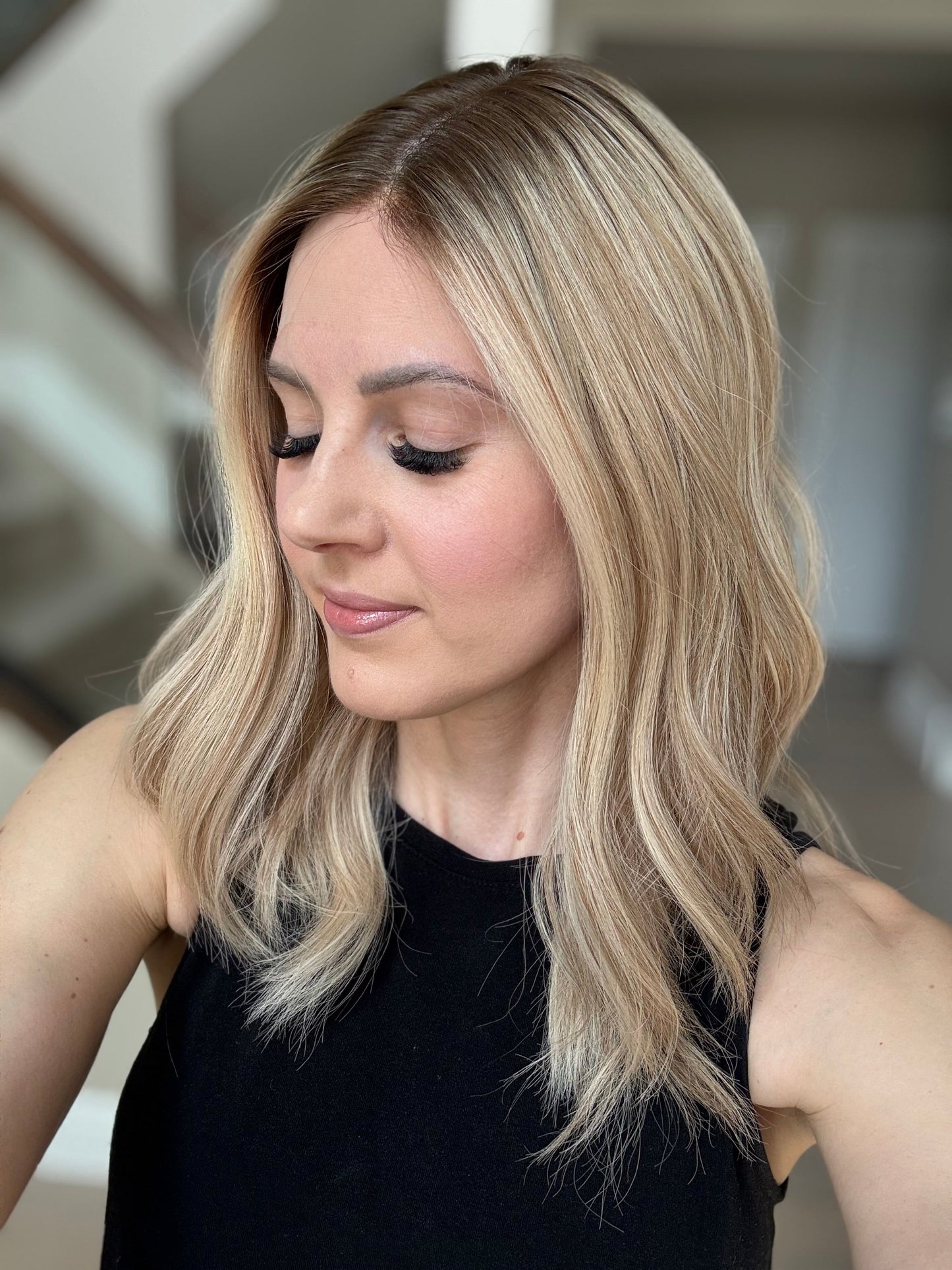 17" Katie Comfort Cap Silk Top Wig (M) (FINAL SALE)