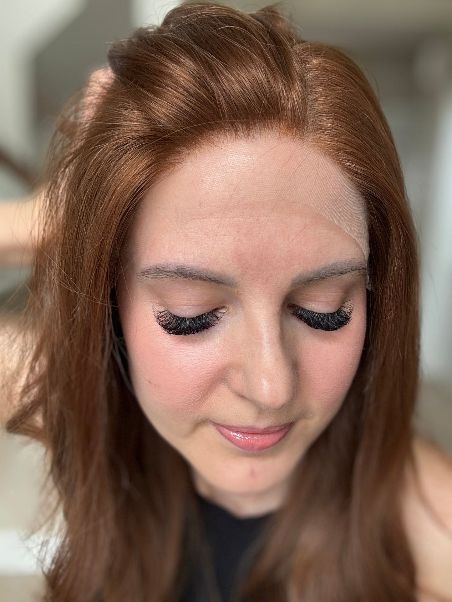 Euro Wig #1: 20" Ginger Comfort Cap (S/M)