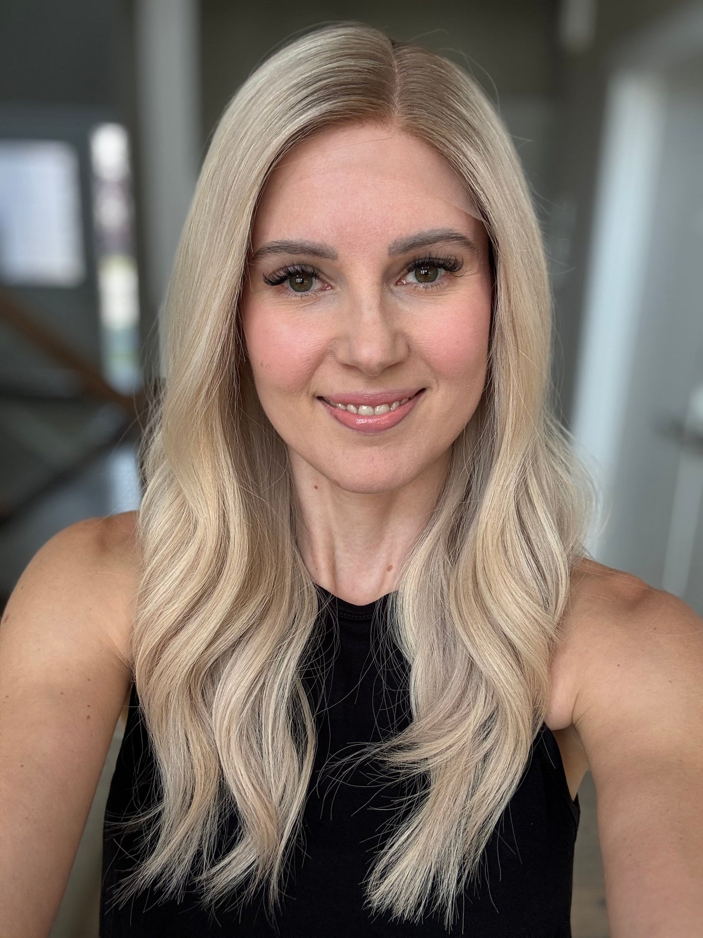 22" Haley Comfort Cap Lace Top Wig (M)