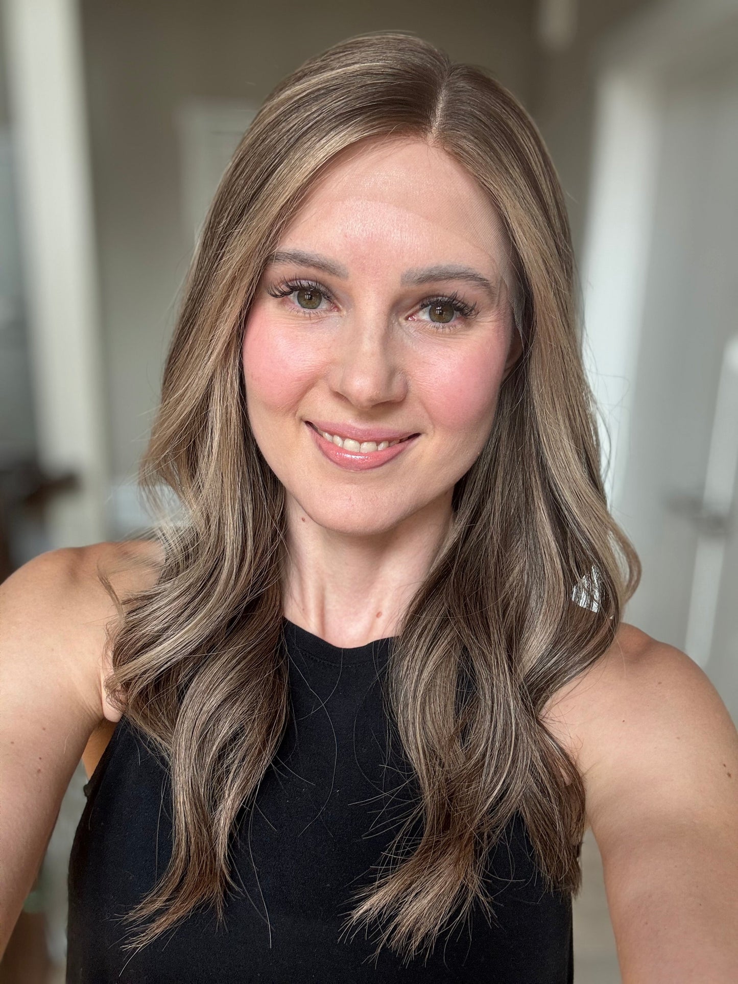 22" Jessica Comfort Cap Lace Top Wig (M)