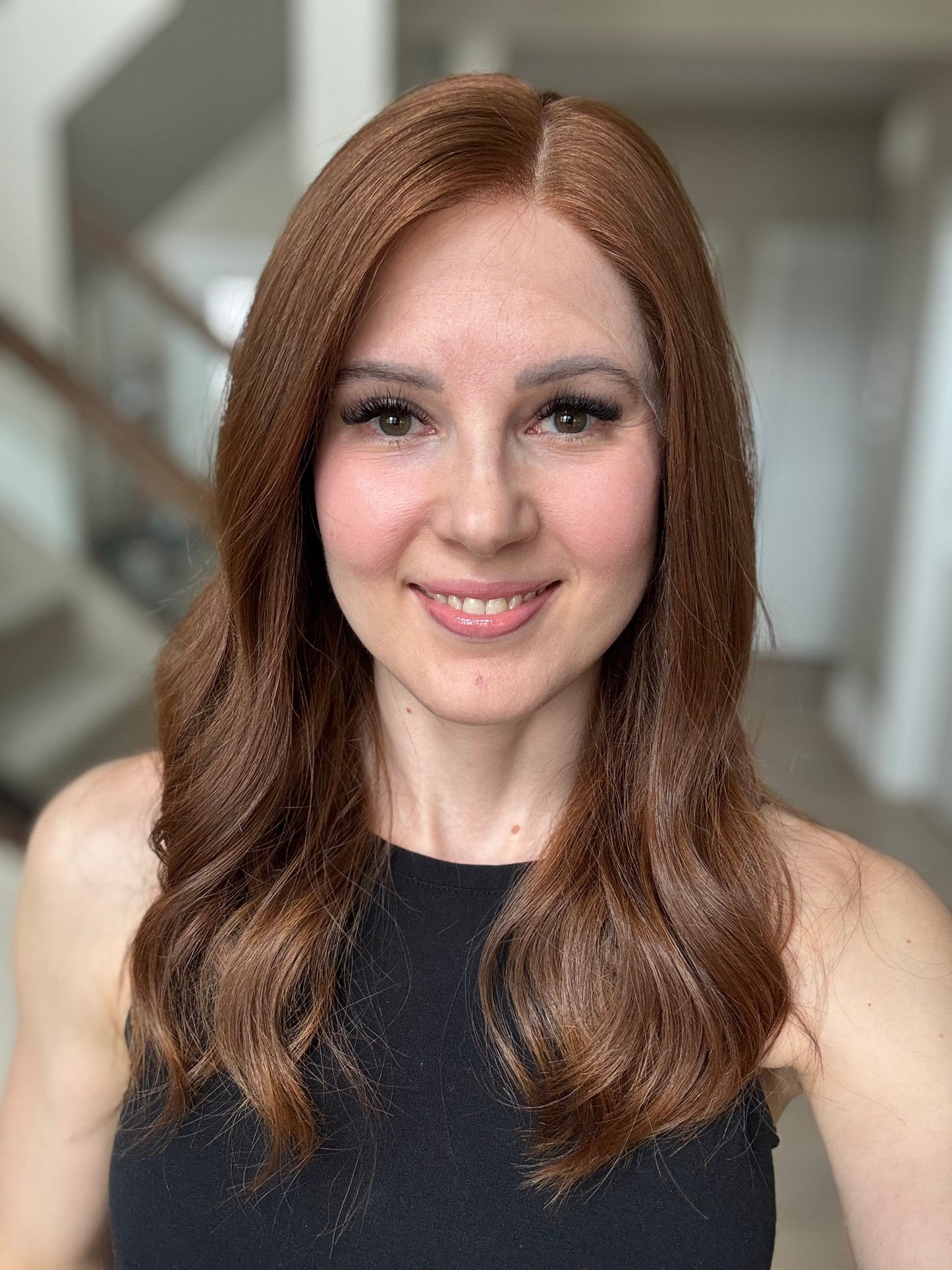 Euro Wig #1: 20" Ginger Comfort Cap (S/M)