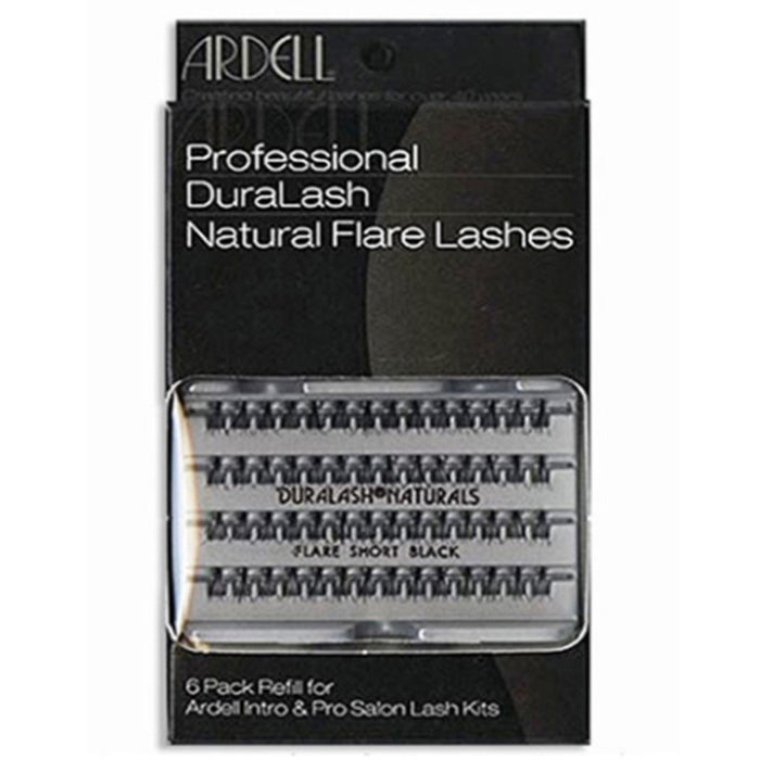 Ardell Professional DuraLash Refil Pro Salon Lash Kit - FRARE SHORT BLACK (6 Pack)