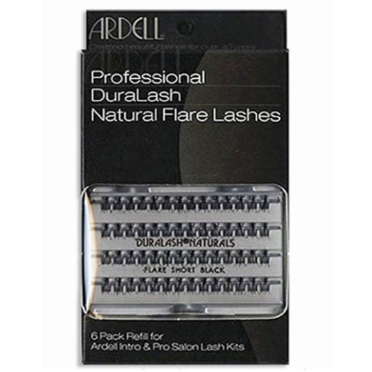 Ardell Professional DuraLash Refil Pro Salon Lash Kit - FRARE SHORT BLACK (6 Pack)