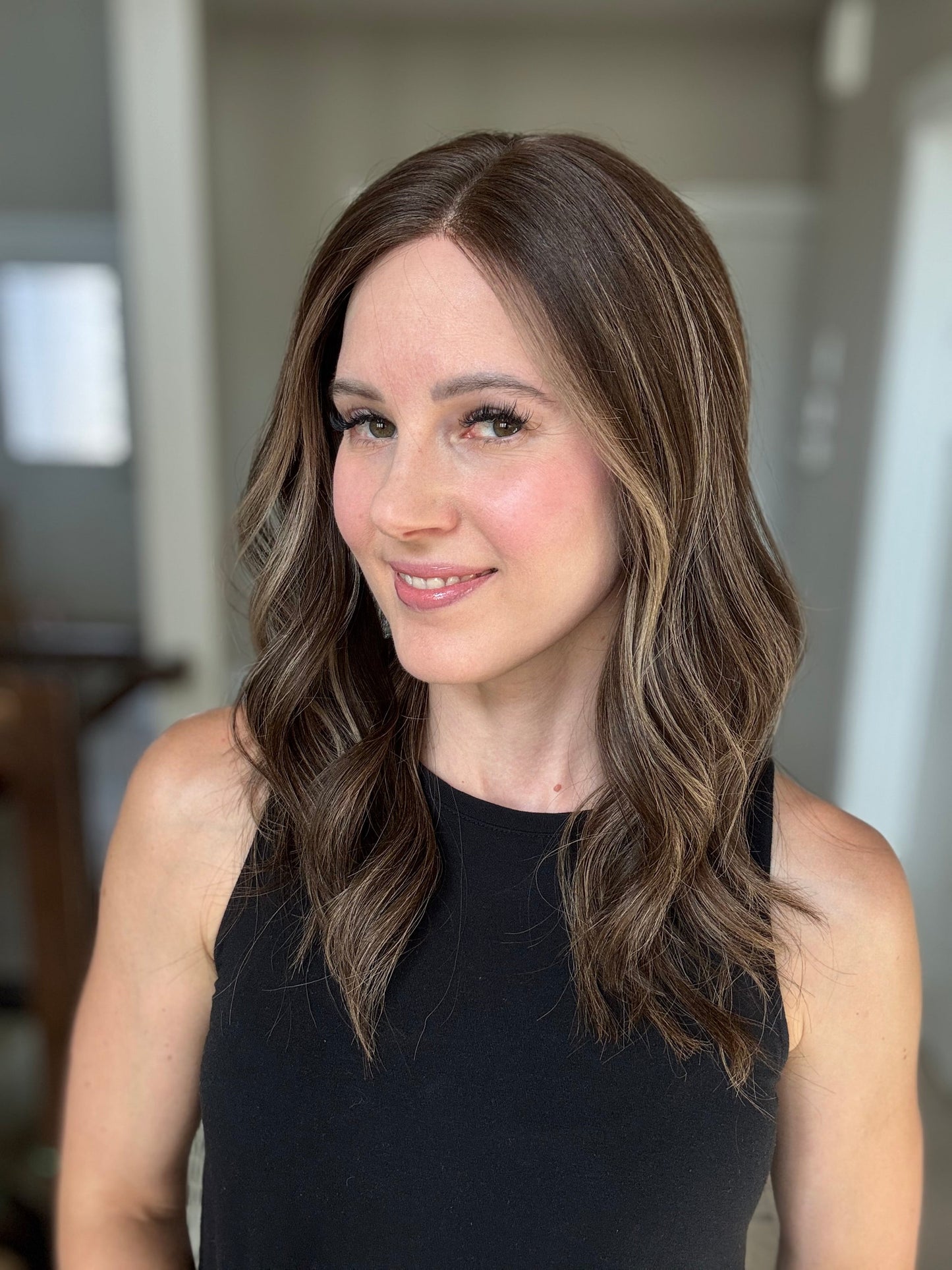 20" Jennifer Comfort Cap Lace Top Wig (S)