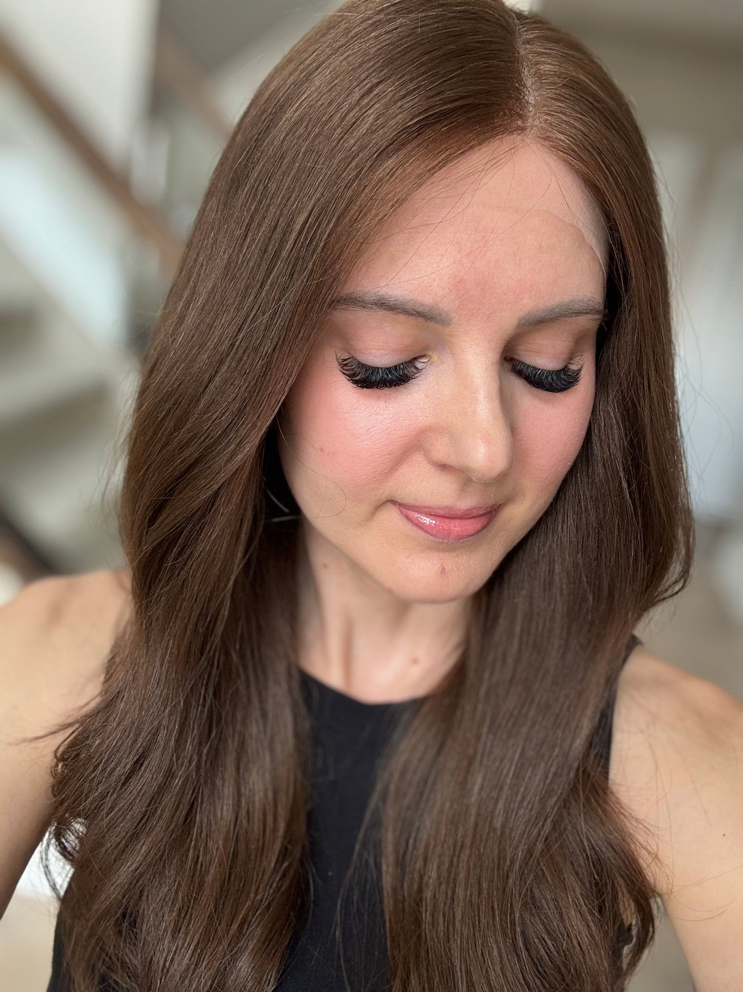 Euro Wig #2: 20" Medium Brown Comfort Cap (S/M)