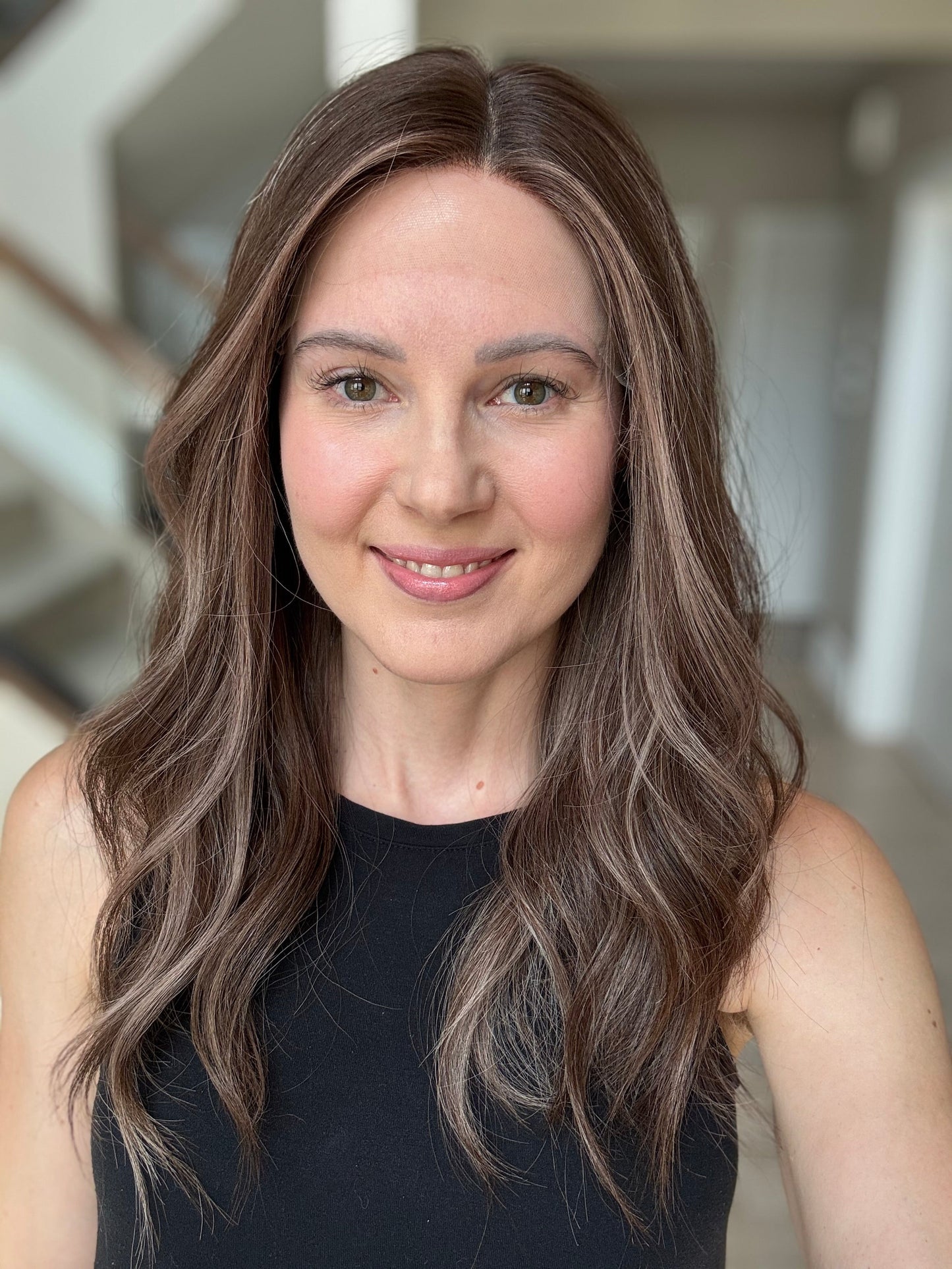 22" Amanda Comfort Cap Lace Top Wig (S)