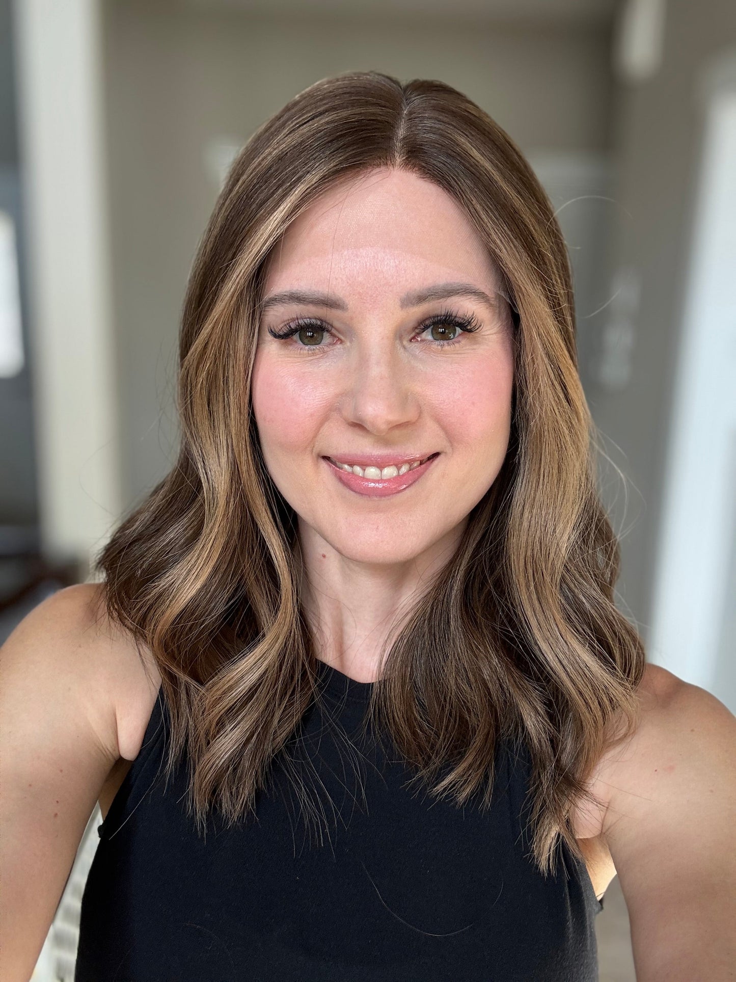 18" Penelope LOB Comfort Cap Lace Top Wig (M) (FINAL SALE)