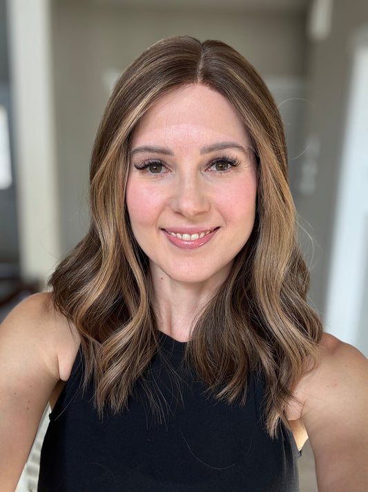 18" Penelope LOB Comfort Cap Lace Top Wig (M) (FINAL SALE)