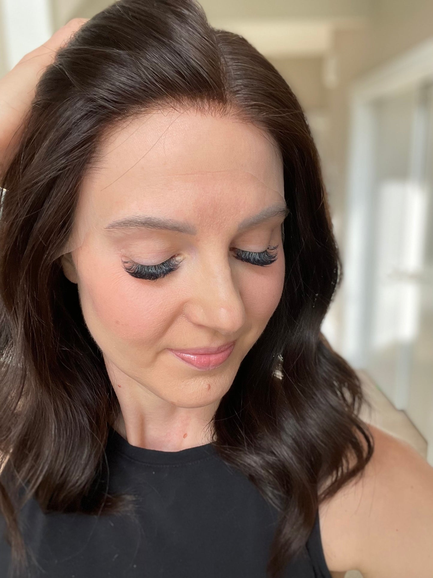 18" Mira Luxury Cap Lace Top Wig (S) (FINAL SALE)