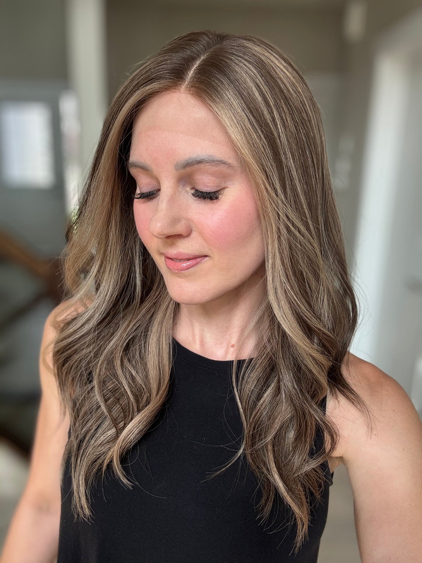 22" Jessica Comfort Cap Lace Top Wig (S)