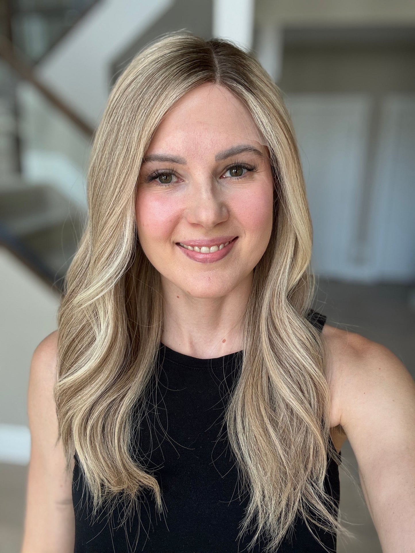 22" Olivia Comfort Cap Lace Top Wig (M) (FINAL SALE)