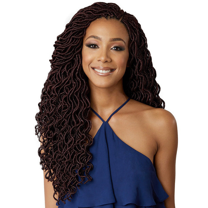 Bobbi Boss African Roots Pre-Looped Crochet Braids - CURLY LOCS 14/18"