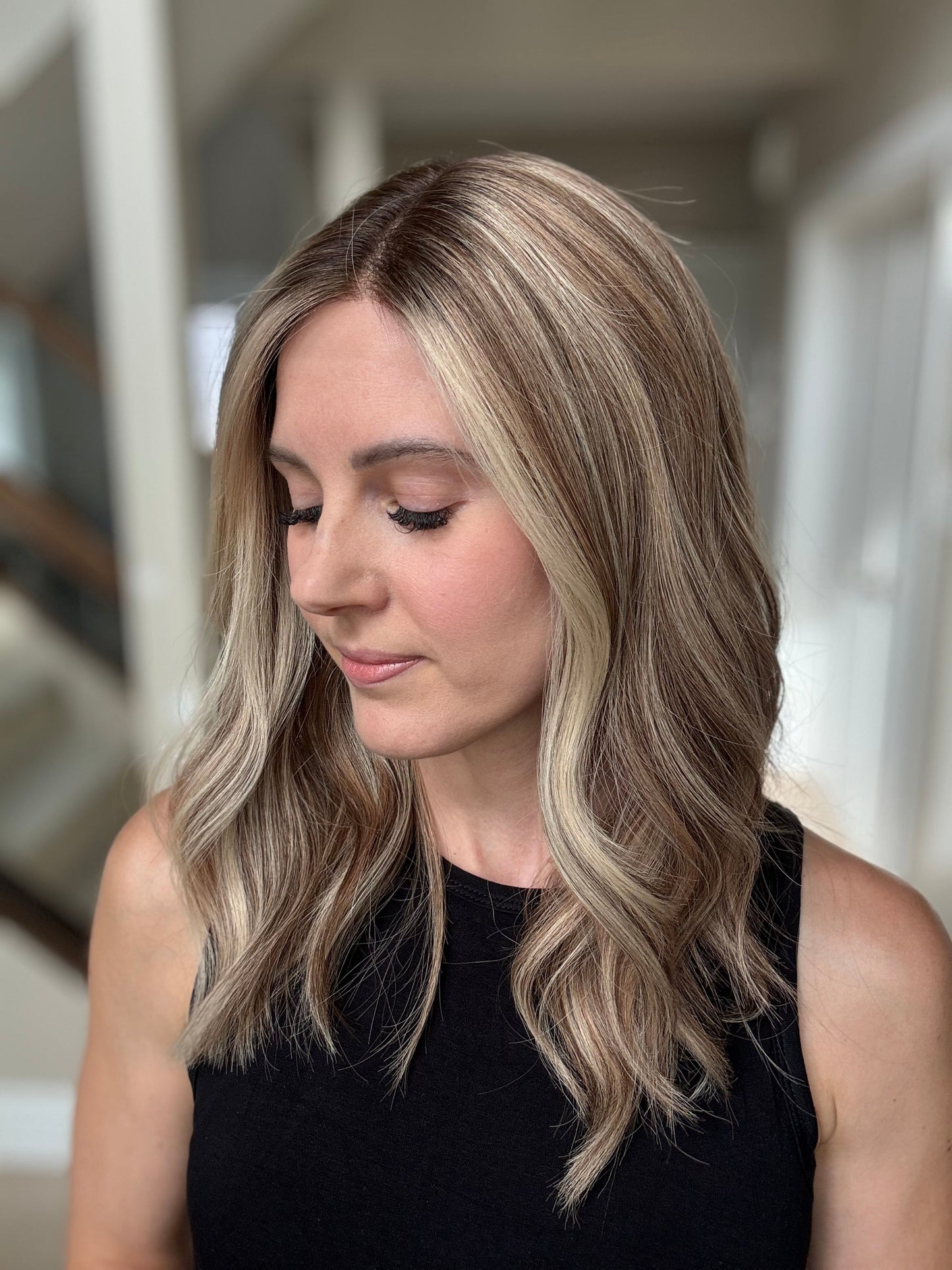 20" Anniston Comfort Cap Lace Top Wig (M) (FINAL SALE)