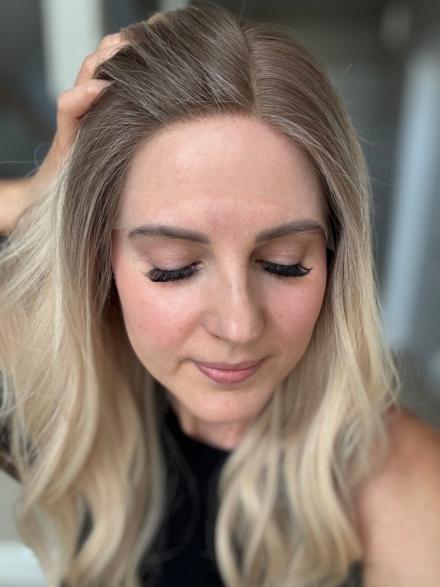 22" Holly Comfort Cap Lace Top Wig (M) (FINAL SALE)