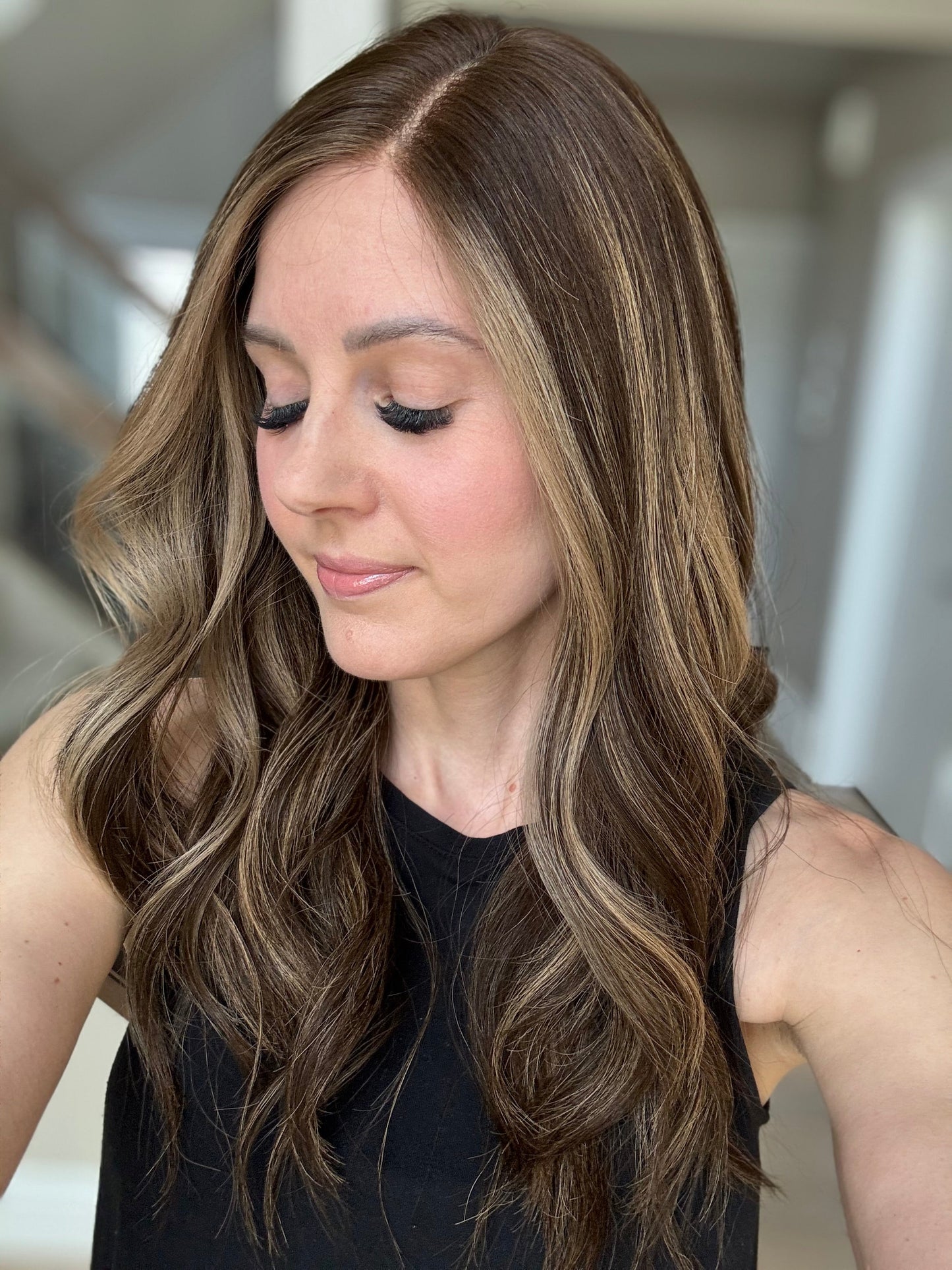 22" Genevieve Comfort Cap Lace Top Wig (S)