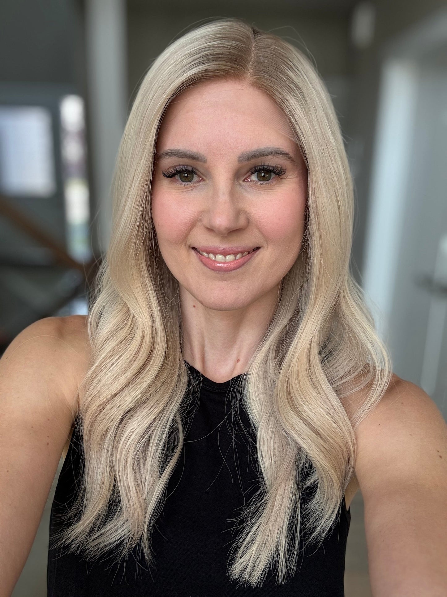 22" Haley Comfort Cap Lace Top Wig (S)