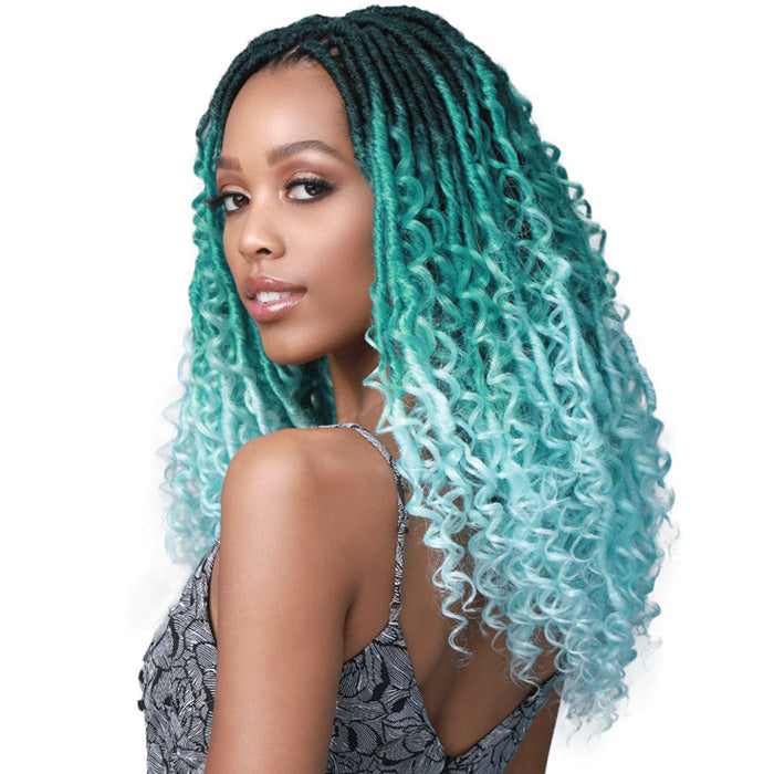 Bobbi Boss Pre-Looped Crochet Braid - SOUL LOCS DEEP CURL BOHO STYLE 18" 2X